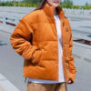 Classics Oversized Short Polyball Puffer Winter Jacket “Brown”