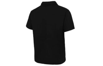 Classics Oversized Short Sleeve Polo Shirt “Black”