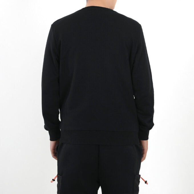 Classics Printed Pullover Fleece Men Black/Gold