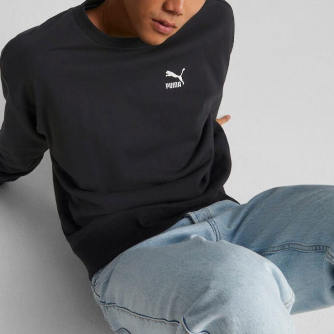 Classics Relaxed Crewneck Sweatshirt “Black”