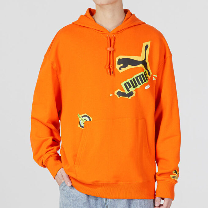 Classics Street Sport Hoodie “Orange”