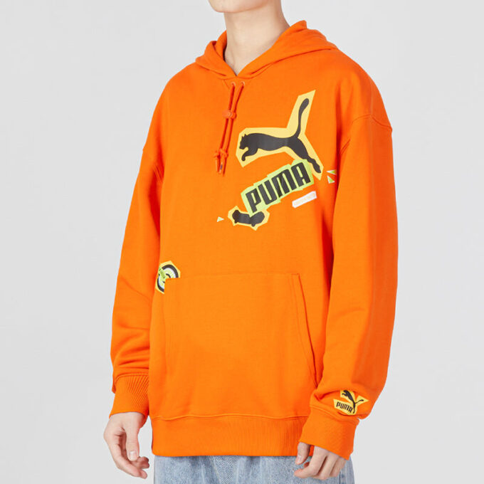 Classics Street Sport Hoodie “Orange”