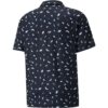 Cloudspun Feather Polo Shirts “Navy White”
