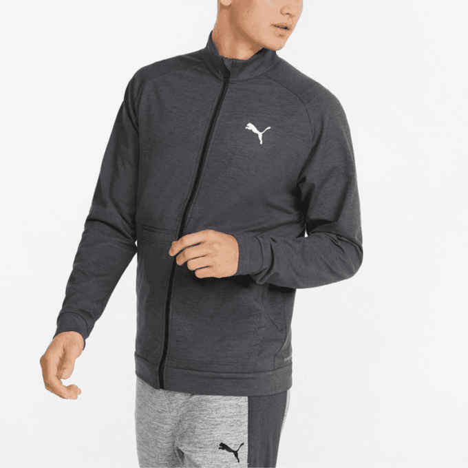 Cloudspun Full-zip Training Jacket “Black”