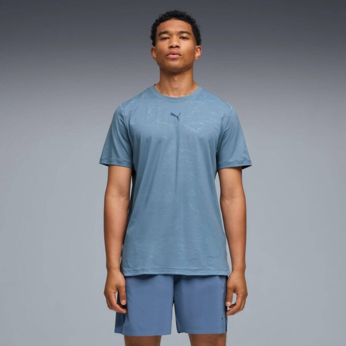 Cloudspun Ultra Soft Men Embossed Training Tee Cloudspun Ultra Soft Men Embossed Training Tee