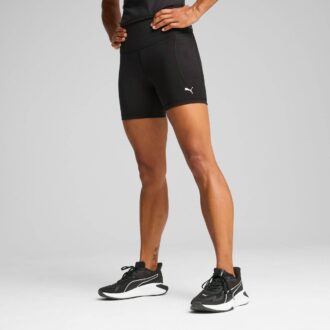 CLOUDSPUN Women High-Waist 5″ Tight Shorts