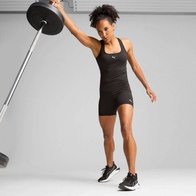 CLOUDSPUN Women High-Waist 5″ Tight Shorts CLOUDSPUN Women High-Waist 5″ Tight Shorts