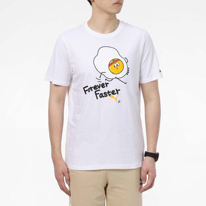 Club Graphic T-Shirt “White”