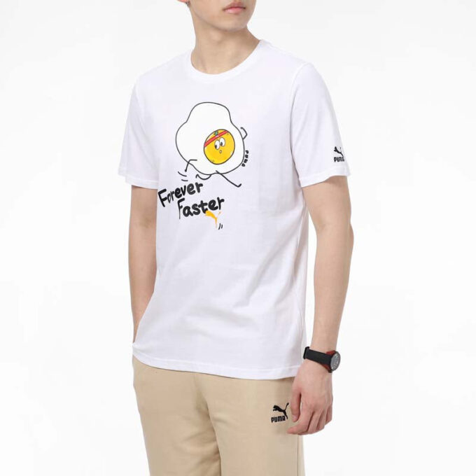 Club Graphic T-Shirt “White”