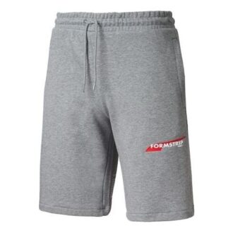 Club Shorts “Grey White Red”