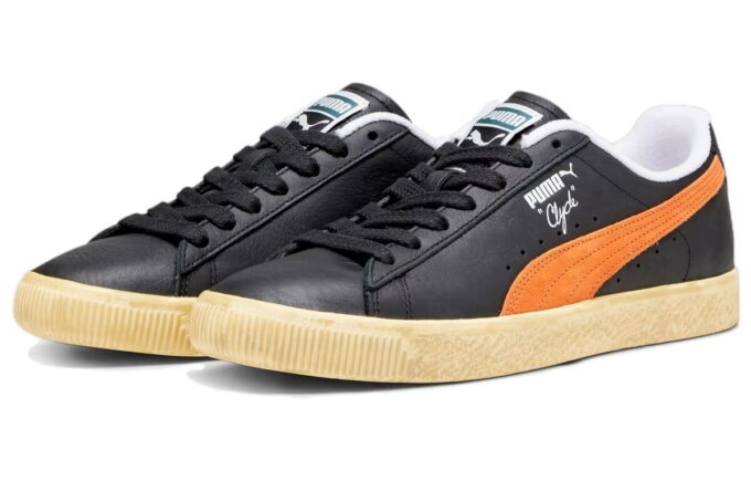 Clyde Vintage “Black Rickie Orange”