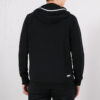 Colorblock hooded Zipper Jacket Black