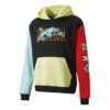 Combine Hoodie Sweatshirt “Black Yellow Red Blue”