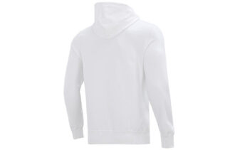 Contrasting Colors Logo Printing Knit White