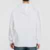 Contrasting Colors Logo Printing Knit White