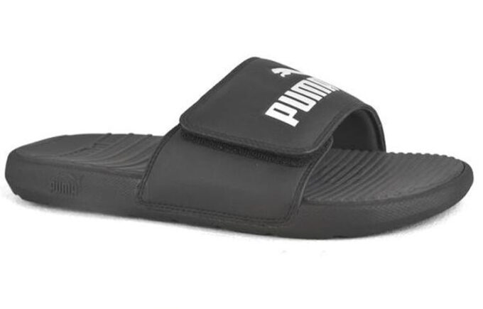 Cool Cat Sports Slippers Black