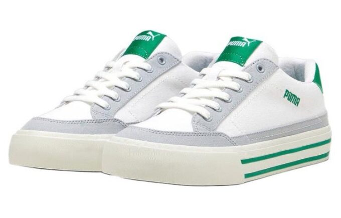 Court Classic Vulc Sneakers “White Green”