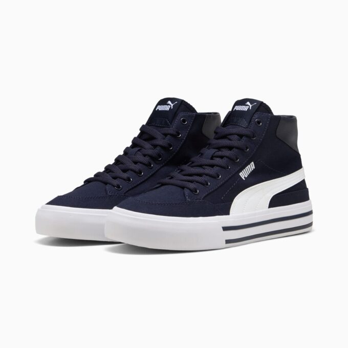 Court Classic Vulcanized Formstrip Men Mid Top Sneakers Court Classic Vulcanized Formstrip Men Mid Top Sneakers