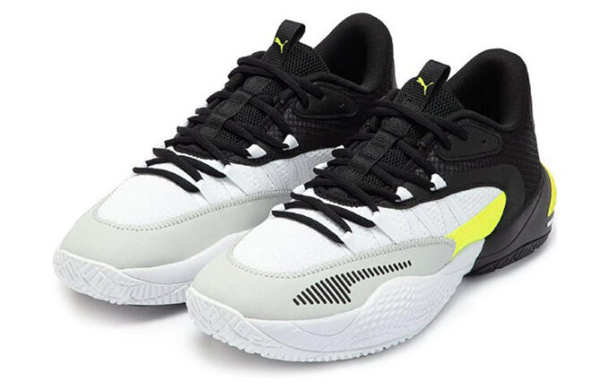 Court Rider 2.0 “White Black Yellow Alert”