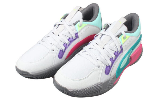 Court Rider Chaos Daytona Basketball Shoes “White-Cool Light Gray”