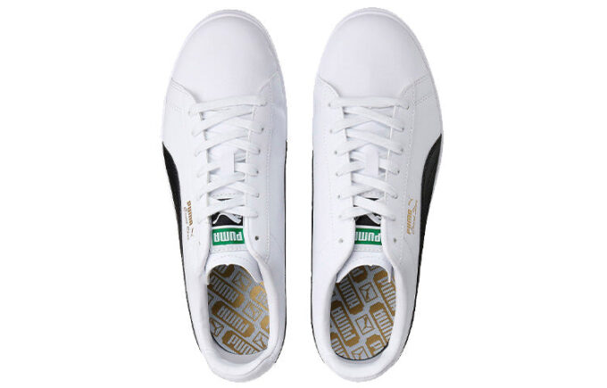 Court Star Low Top Casual Skate Shoes Unisex White Black