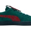 Dapper Dan x Suede “Jacquard Print – Varsity Green”