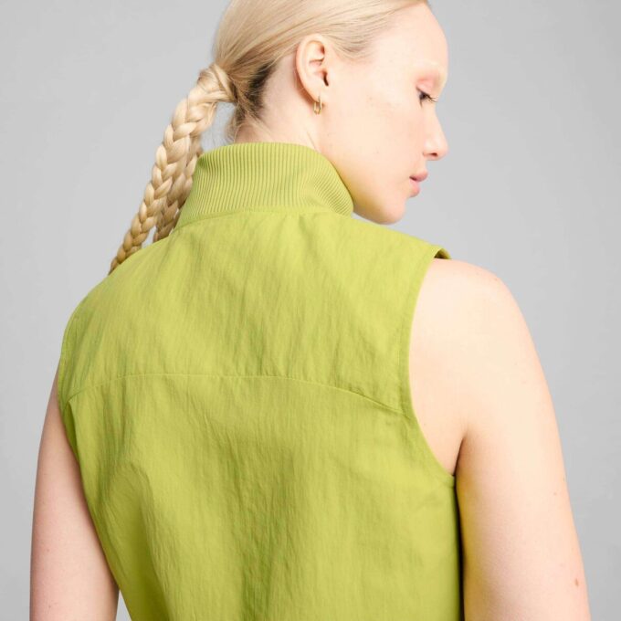 DARE TO Women Full-Zip Woven Vest