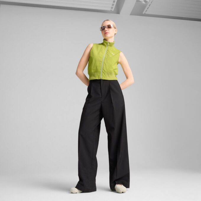 DARE TO Women Full-Zip Woven Vest