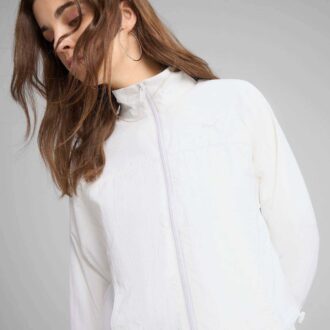 DARE TO Women Oversized Full-Zip Woven Jacket