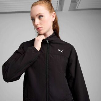 DARE TO Women Oversized Full-Zip Woven Jacket