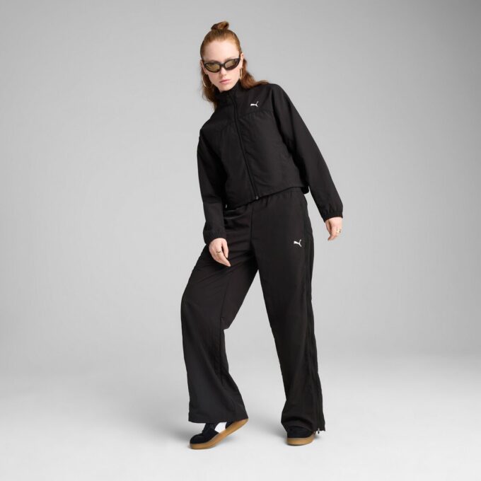 DARE TO Women Oversized Full-Zip Woven Jacket DARE TO Women Oversized Full-Zip Woven Jacket