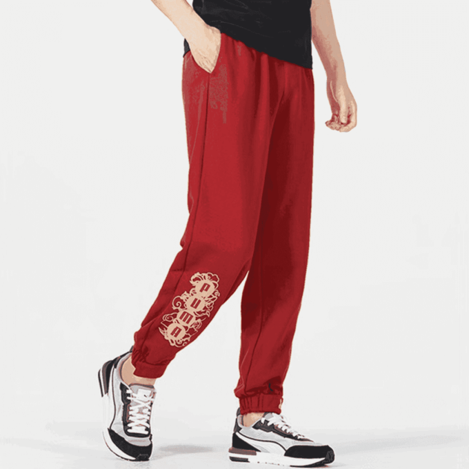 Das CC Label Knit Pants “Red”