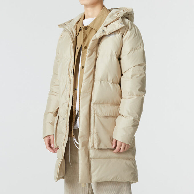 Das Long Down Jacket “Beige”