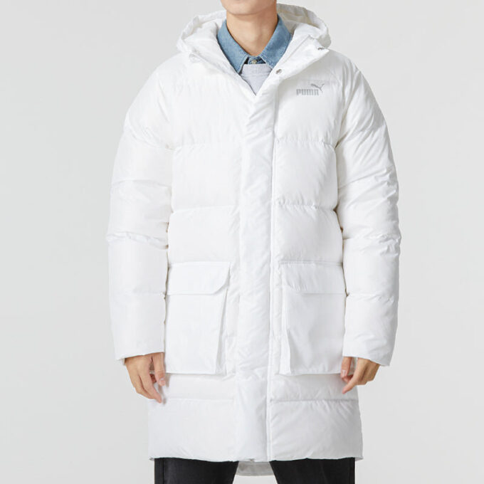 Das Long Down Jacket “White”