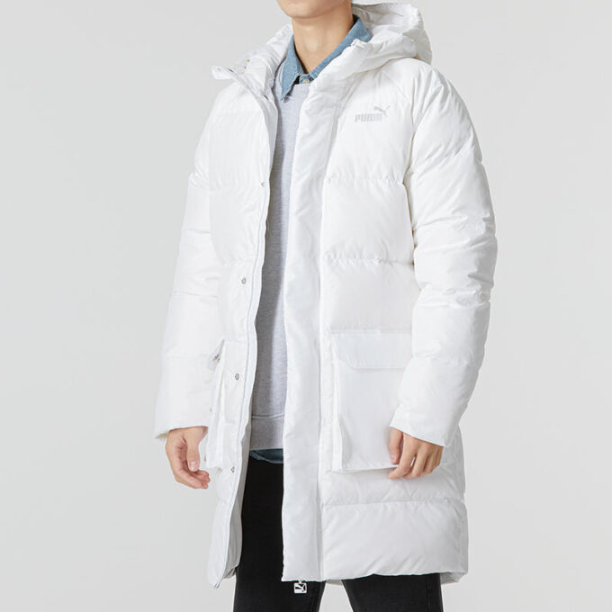 Das Long Down Jacket “White”