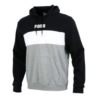 Double Down Hoodie “Grey Black White”
