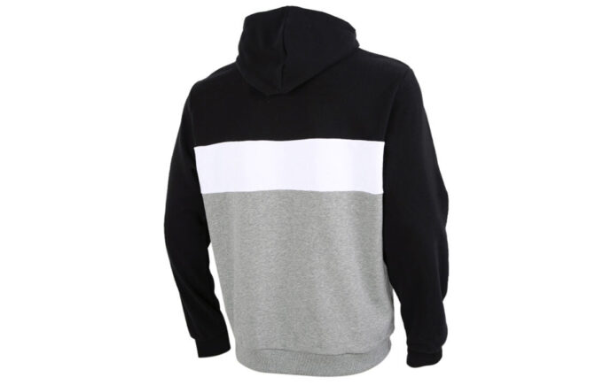 Double Down Hoodie “Grey Black White”