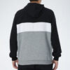 Double Down Hoodie “Grey Black White”