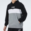 Double Down Hoodie “Grey Black White”