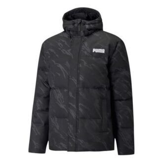 Down Jacket “Black White”