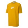 Downtown Classical Logo Short Sleeve TEE Men Gold