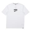 Downtown Classical Logo Short Sleeve TEE Men White