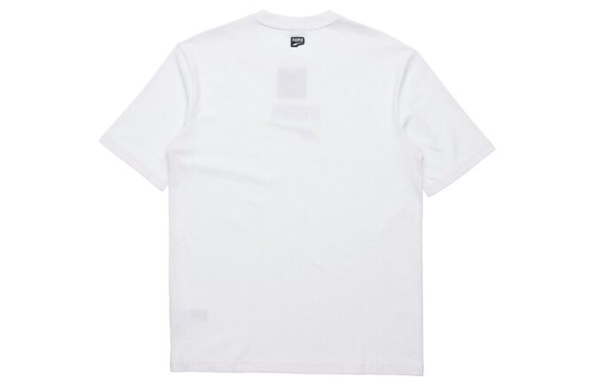 Downtown Classical Logo Short Sleeve TEE Men White