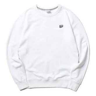 Downtown Crew Sweater “White Black”