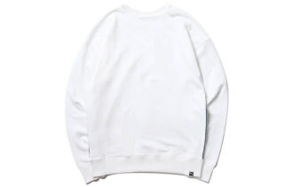 Downtown Crew Sweater “White Black”