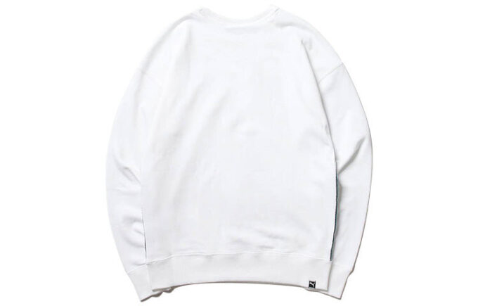 Downtown Crew Sweater “White Black”