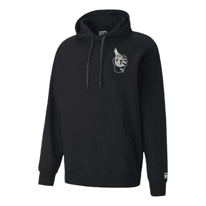 Downtown Graphic Hoodie “Black”