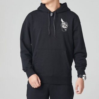 Downtown Graphic Hoodie “Black”