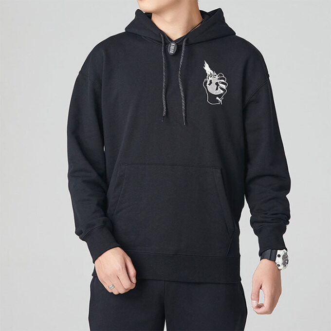 Downtown Graphic Hoodie “Black”