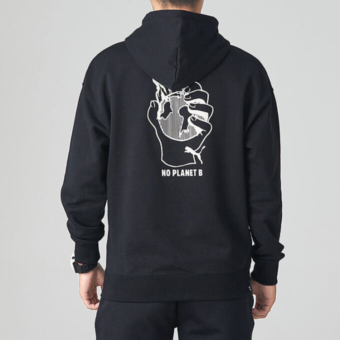 Downtown Graphic Hoodie “Black”